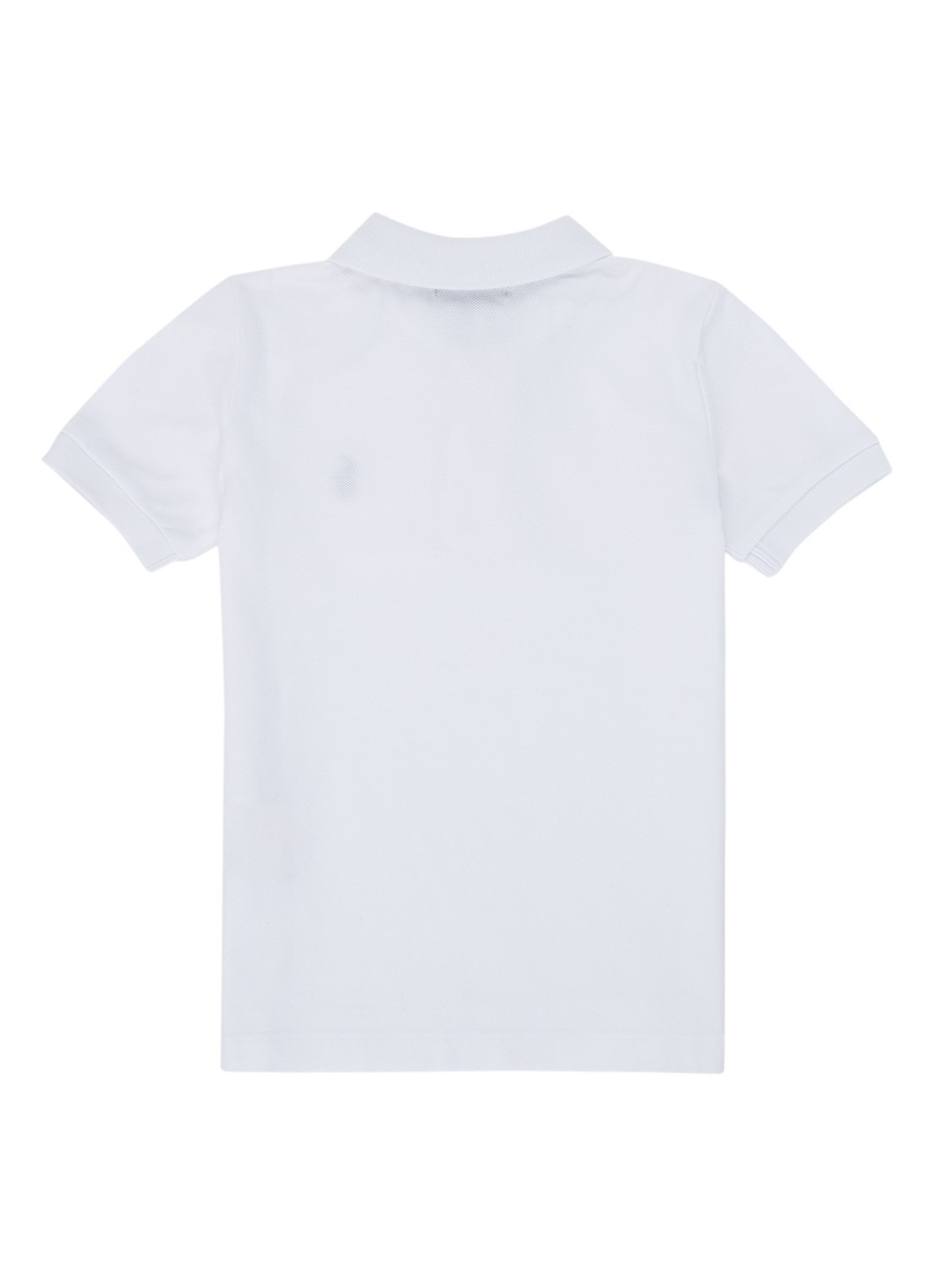Ralph Lauren Polo van piqué katoen - achterkant wit