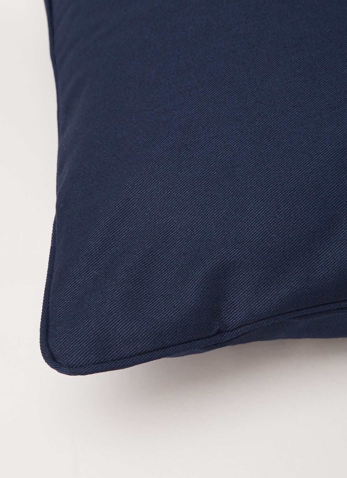 Ralph Lauren Pony sierkussenhoes 50 x 50 cm - detail donkerblauw