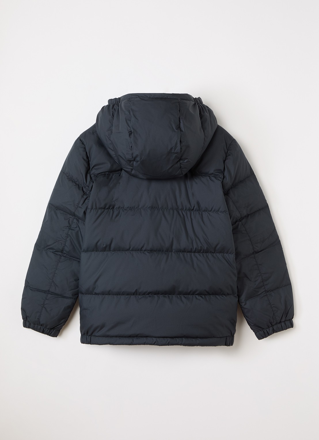 Ralph Lauren Puffer jack met afneembare capuchon - achterkant 3 zwart