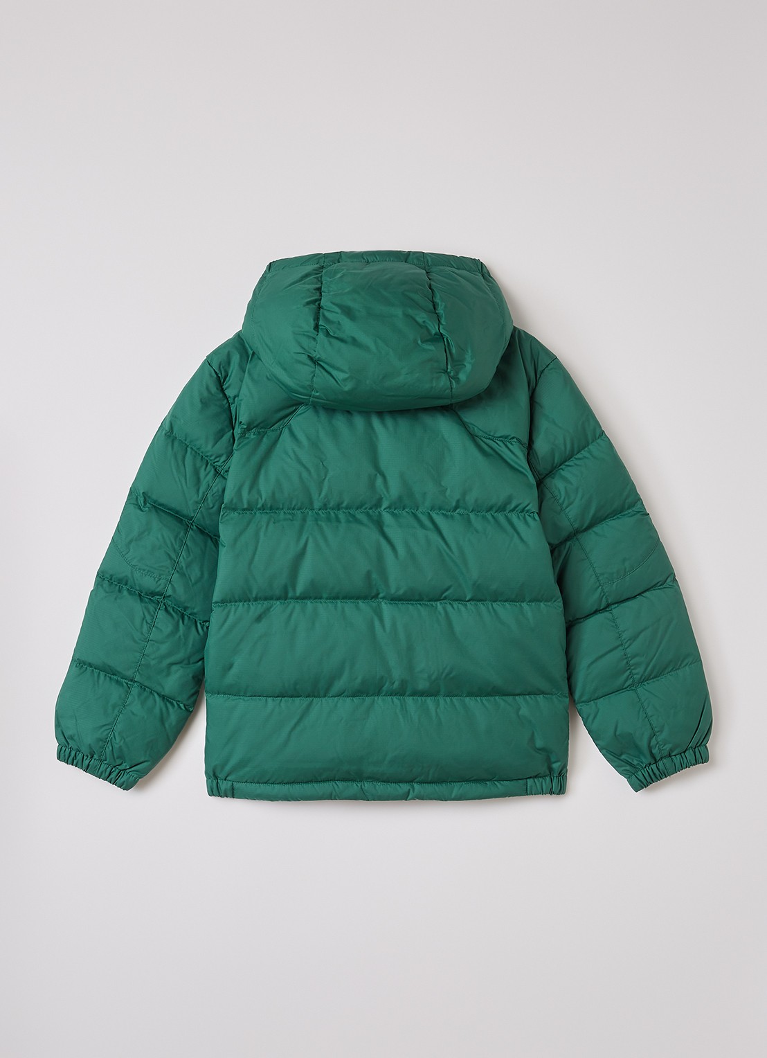 Ralph Lauren Puffer jack met afneembare capuchon - achterkant 3 donkergroen