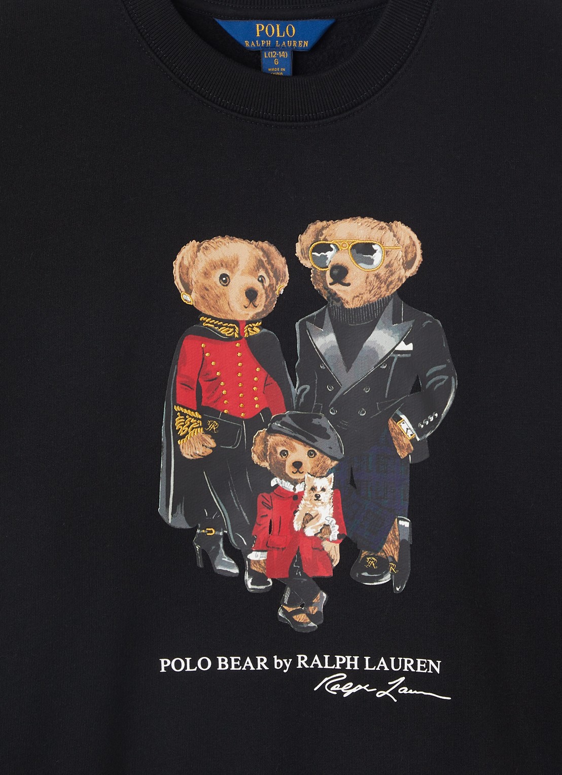 Ralph Lauren Pullover met logoborduring - detail 3 zwart