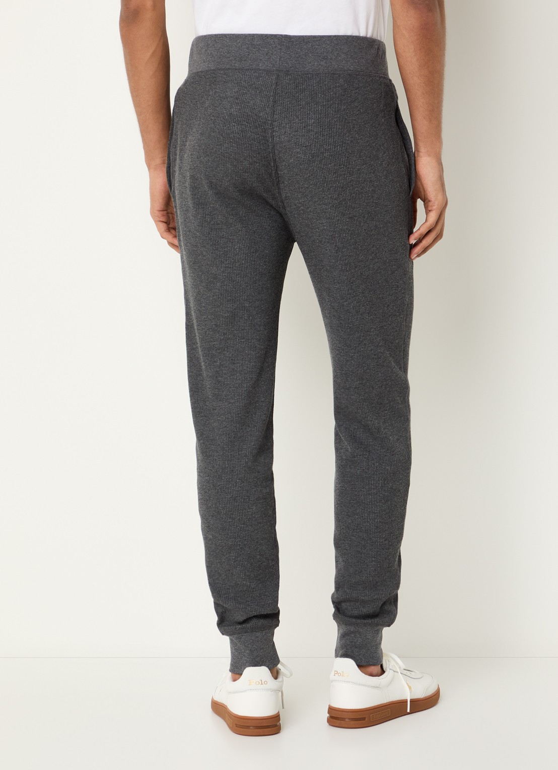 Ralph Lauren Pyjamabroek met steekzakken - achterkant donkergrijs