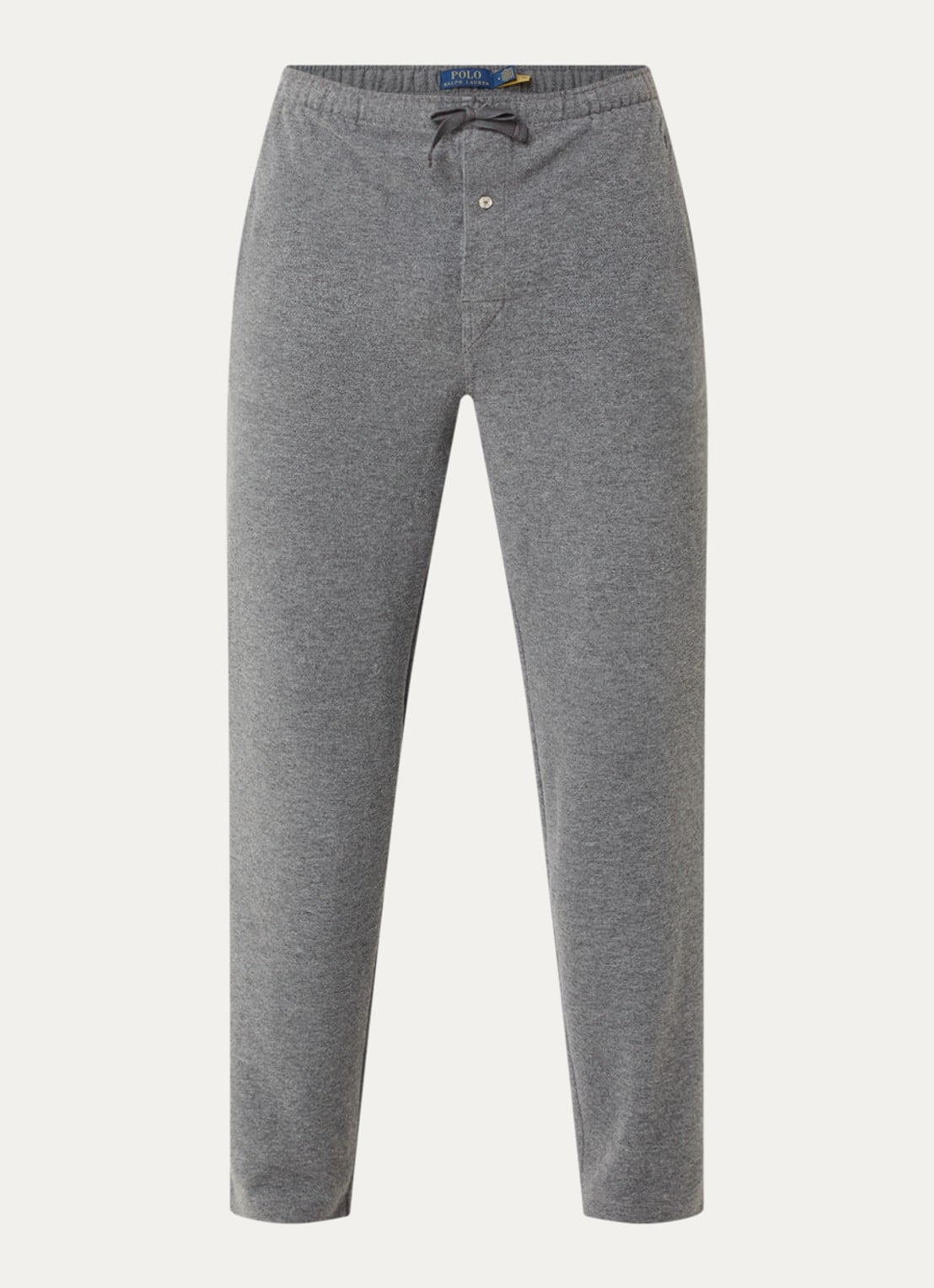 Ralph Lauren Pyjamabroek met steekzakken - voorkant 2 grijs