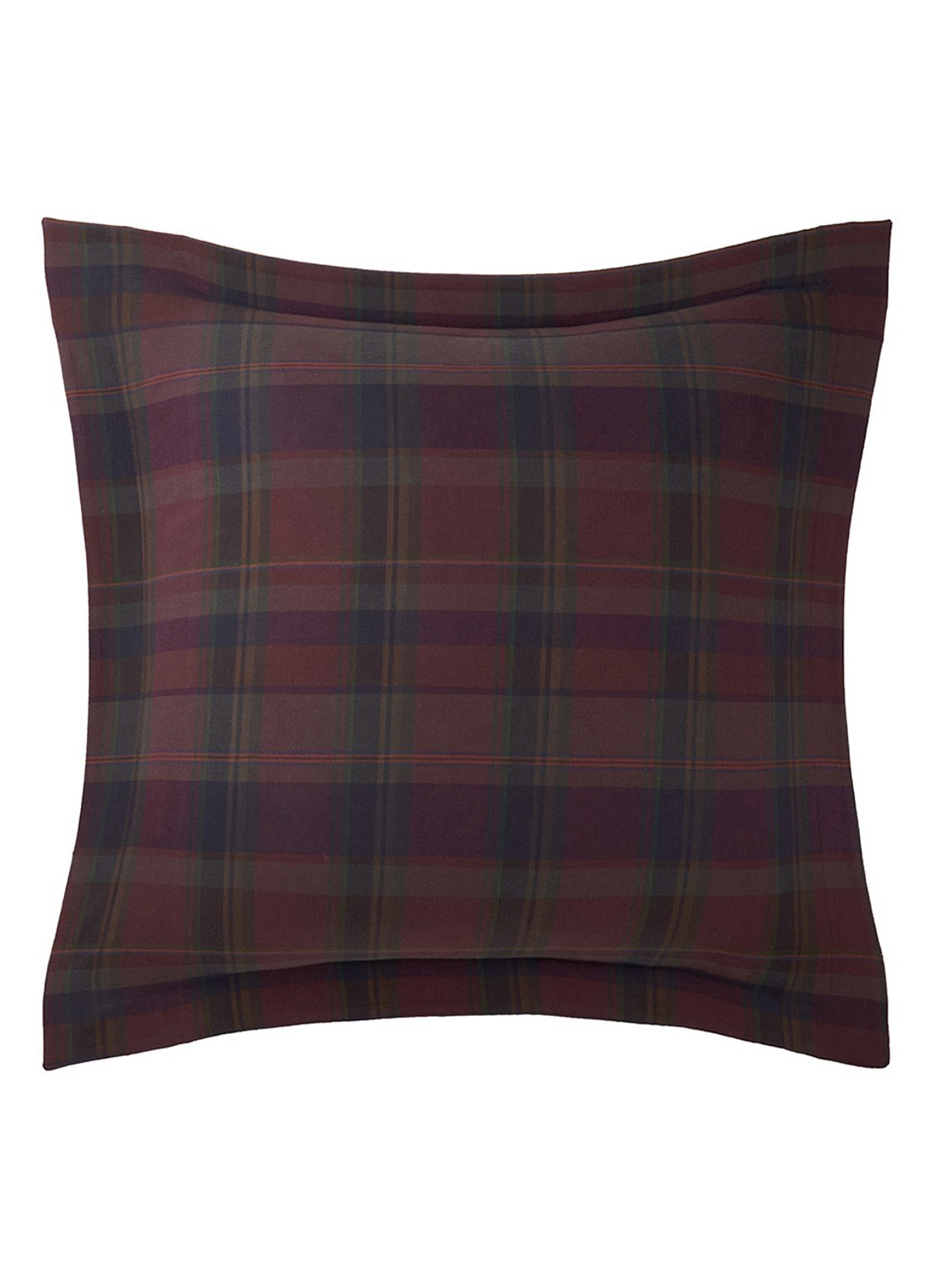 Ralph Lauren Quinn kussensloop van katoen 80TC - voorkant 3 aubergine