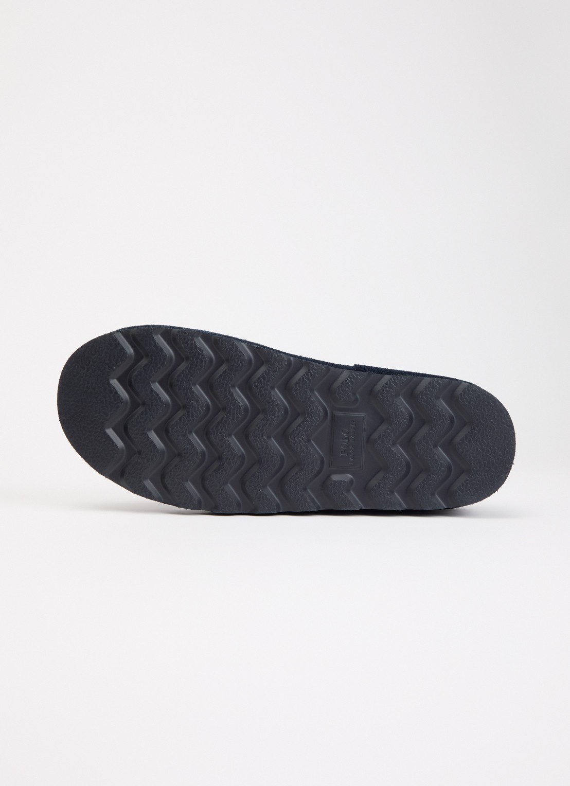 Ralph Lauren Reade clog van suède  - detail 5 donkerblauw