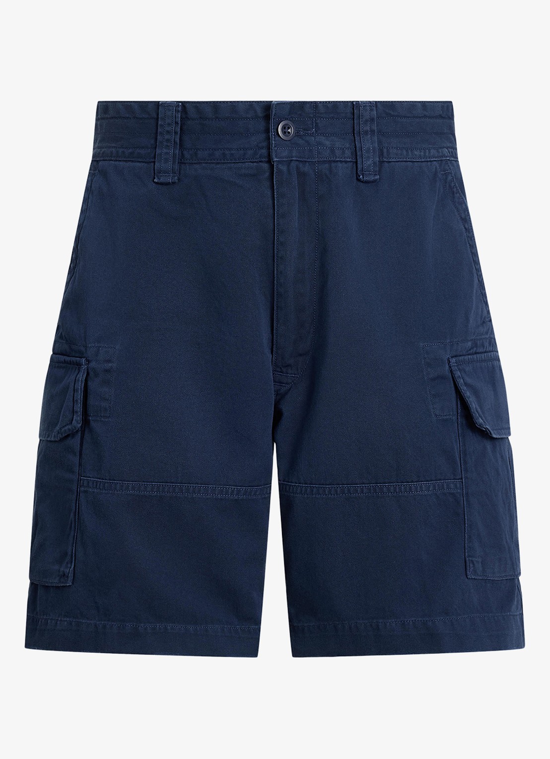 Ralph Lauren Regular fit korte cargobroek - voorkant 2 newport navy