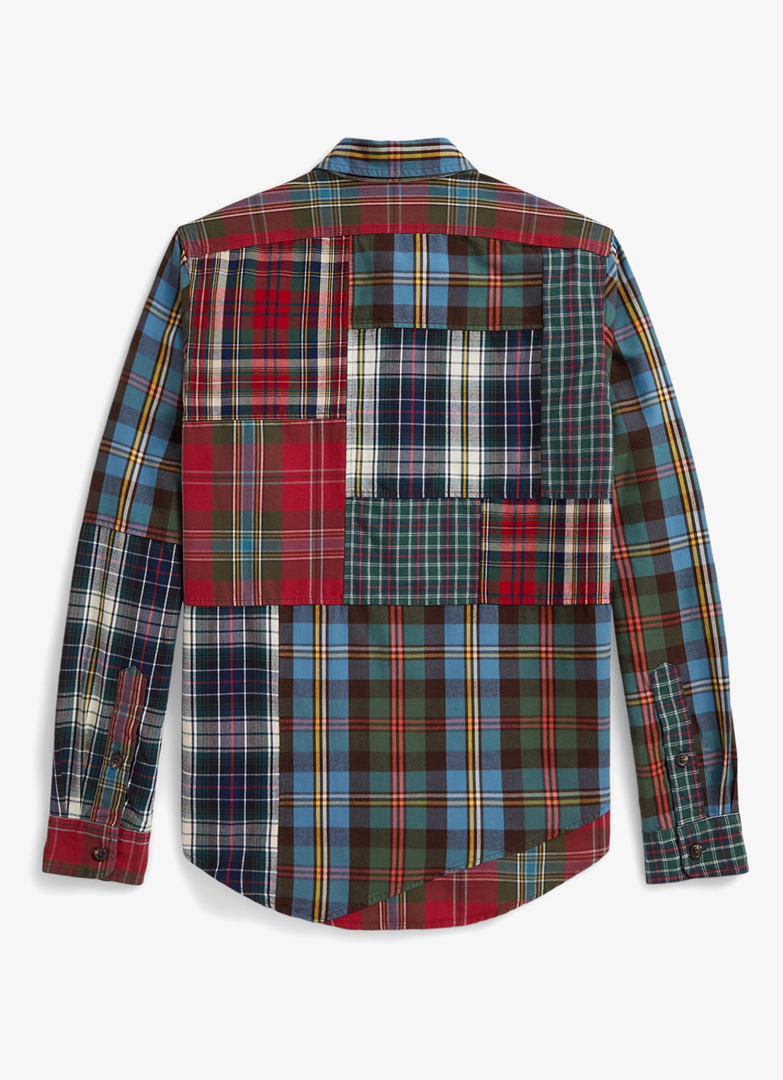 Ralph Lauren Regular fit overhemd met ruitdessin - detail 2 rood