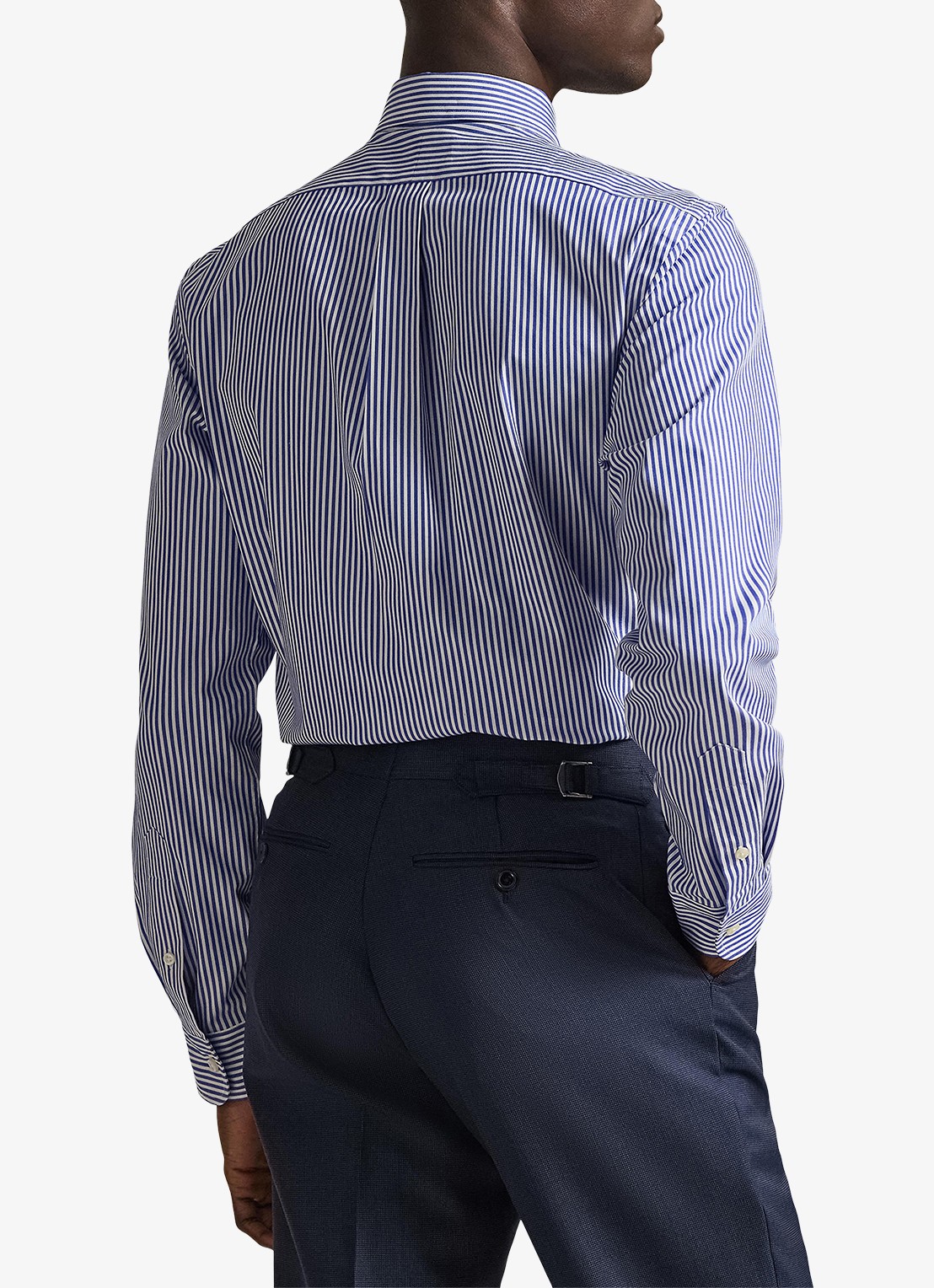 Ralph Lauren Regular fit overhemd met streepprint - achterkant 3 blue / white bengal stripe