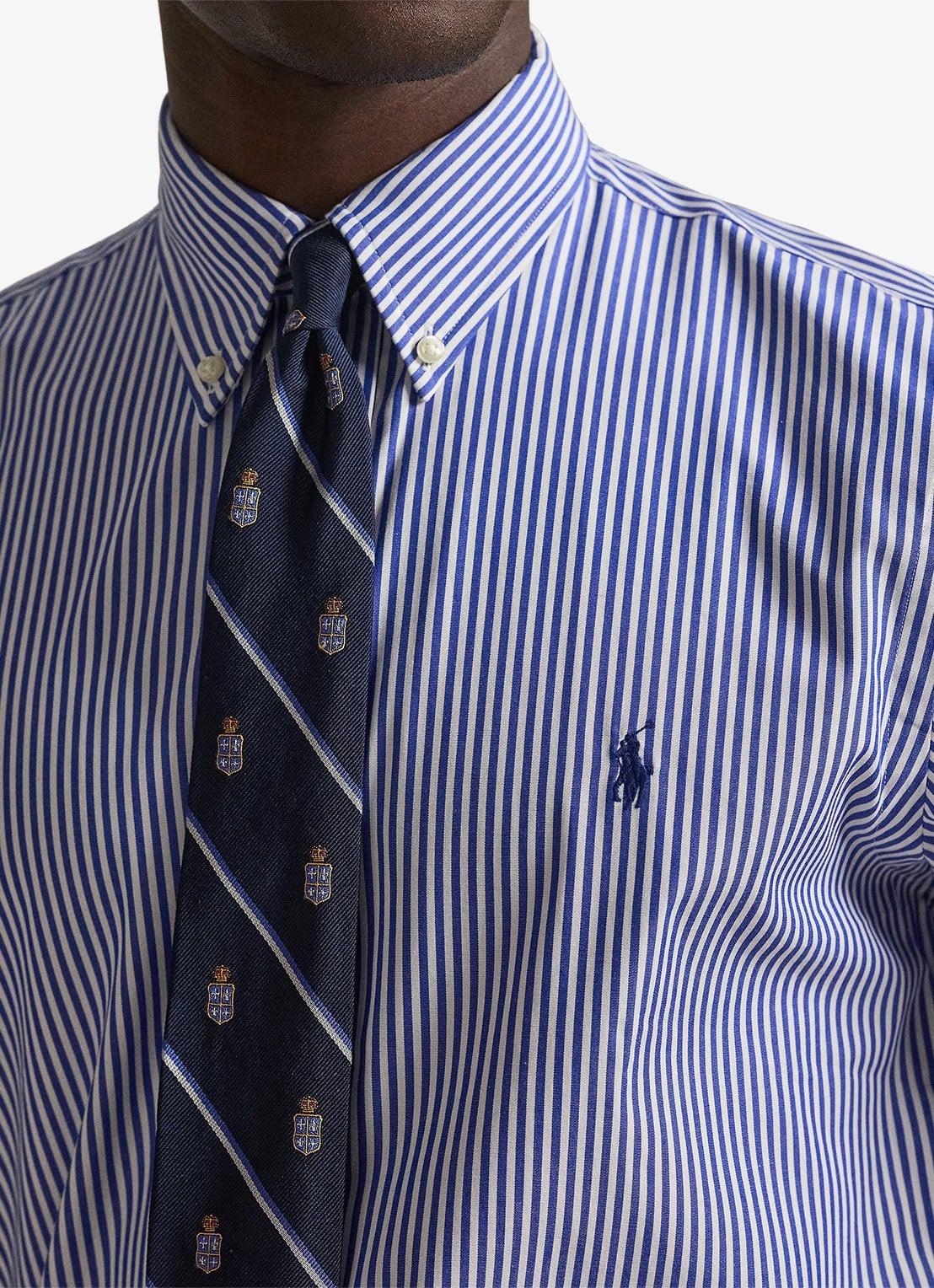 Ralph Lauren Regular fit overhemd met streepprint - detail 2 blue / white bengal stripe