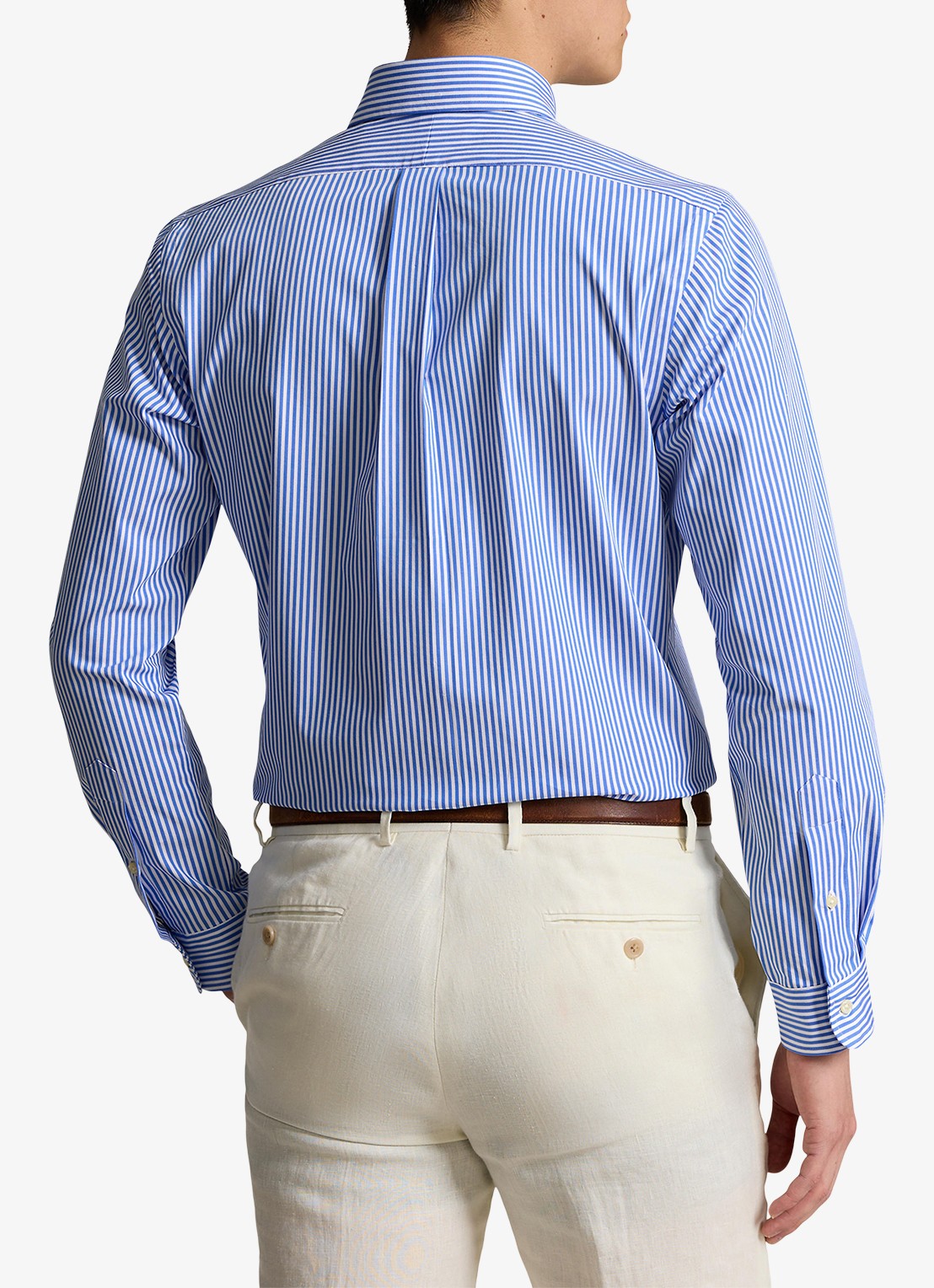 Ralph Lauren Regular fit overhemd met streepprint - achterkant 3 4655h light blue