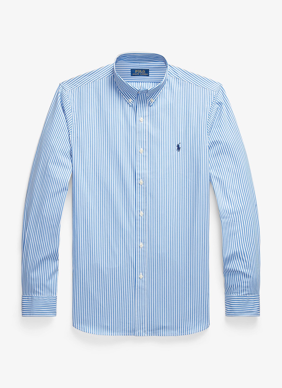 Ralph Lauren Regular fit overhemd met streepprint - voorkant 4 4655h light blue