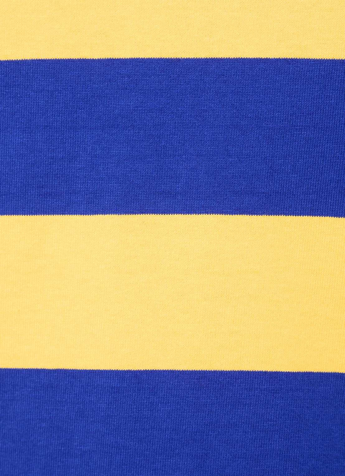 Ralph Lauren Regular fit polo met logo en streepprint - detail 4 lichtgeel