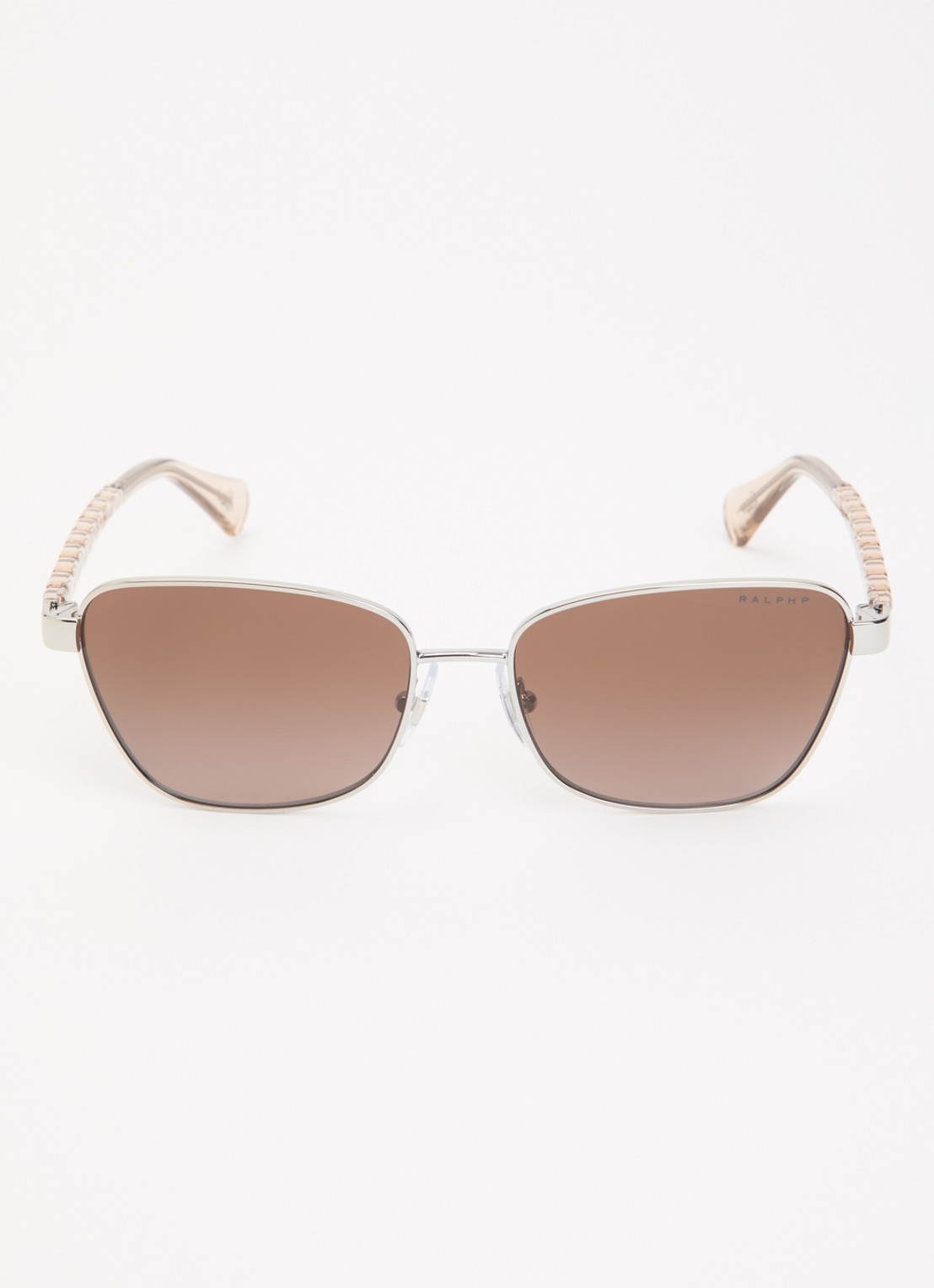 Ralph Lauren Retro zonnebril gepolariseerd RA4149 - detail 2 zilver