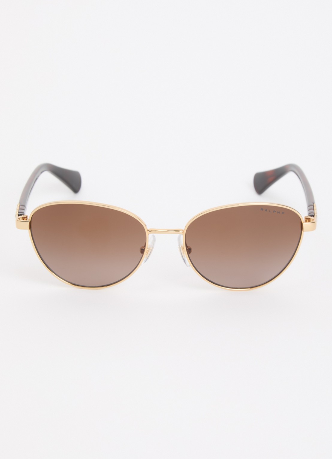 Ralph Lauren Retro zonnebril gepolariseerd RA4150 - detail 2 goud