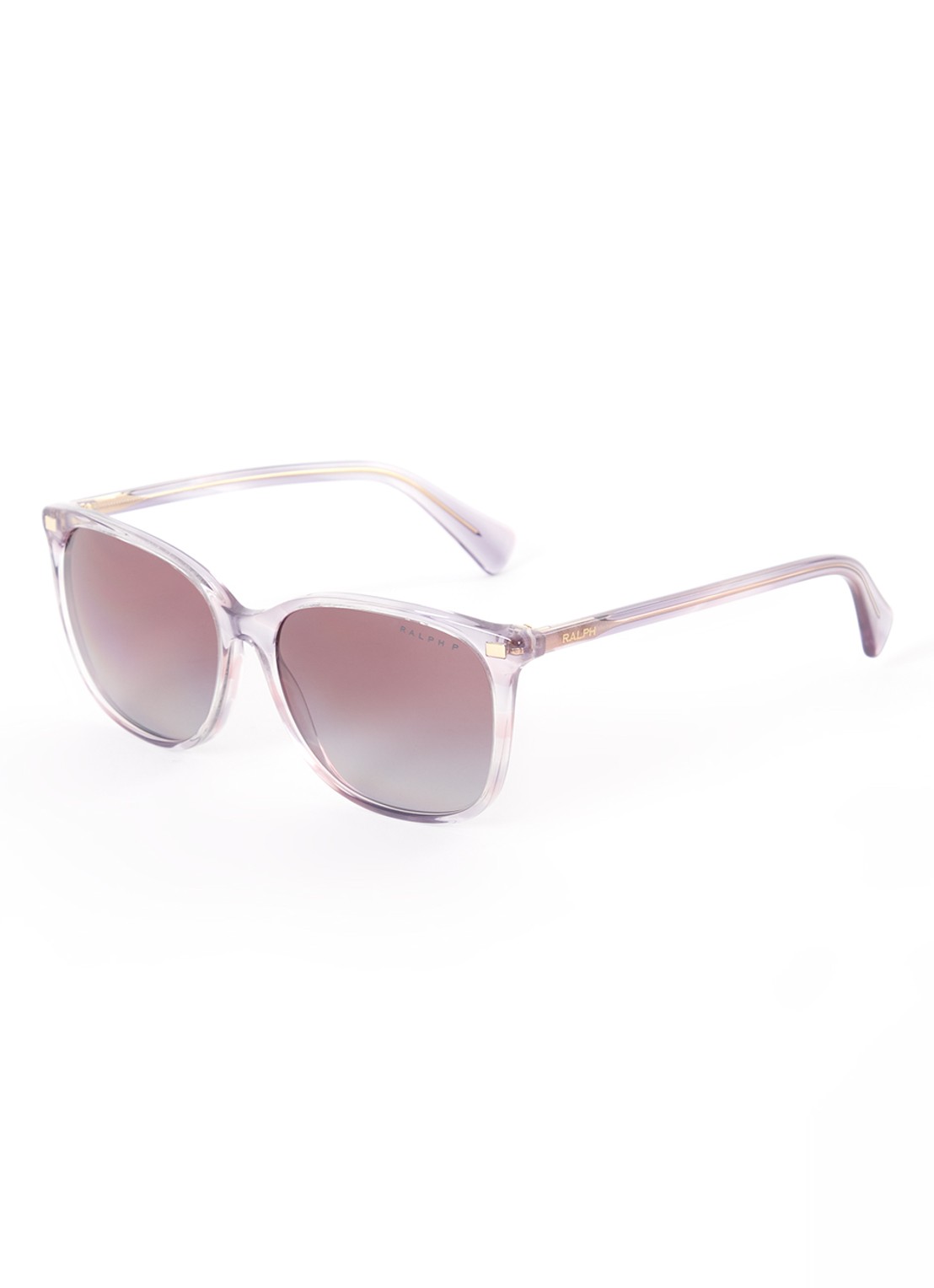 Ralph Lauren Retro zonnebril gepolariseerd VVCV RA5293  - voorkant lichtpaars