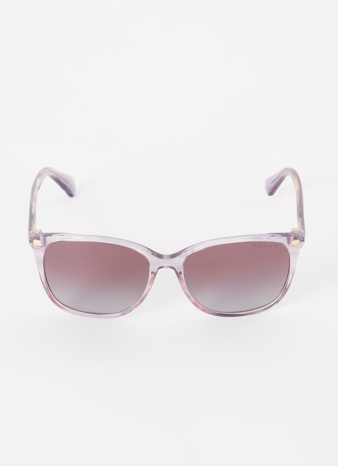 Ralph Lauren Retro zonnebril gepolariseerd VVCV RA5293  - voorkant 2 lichtpaars