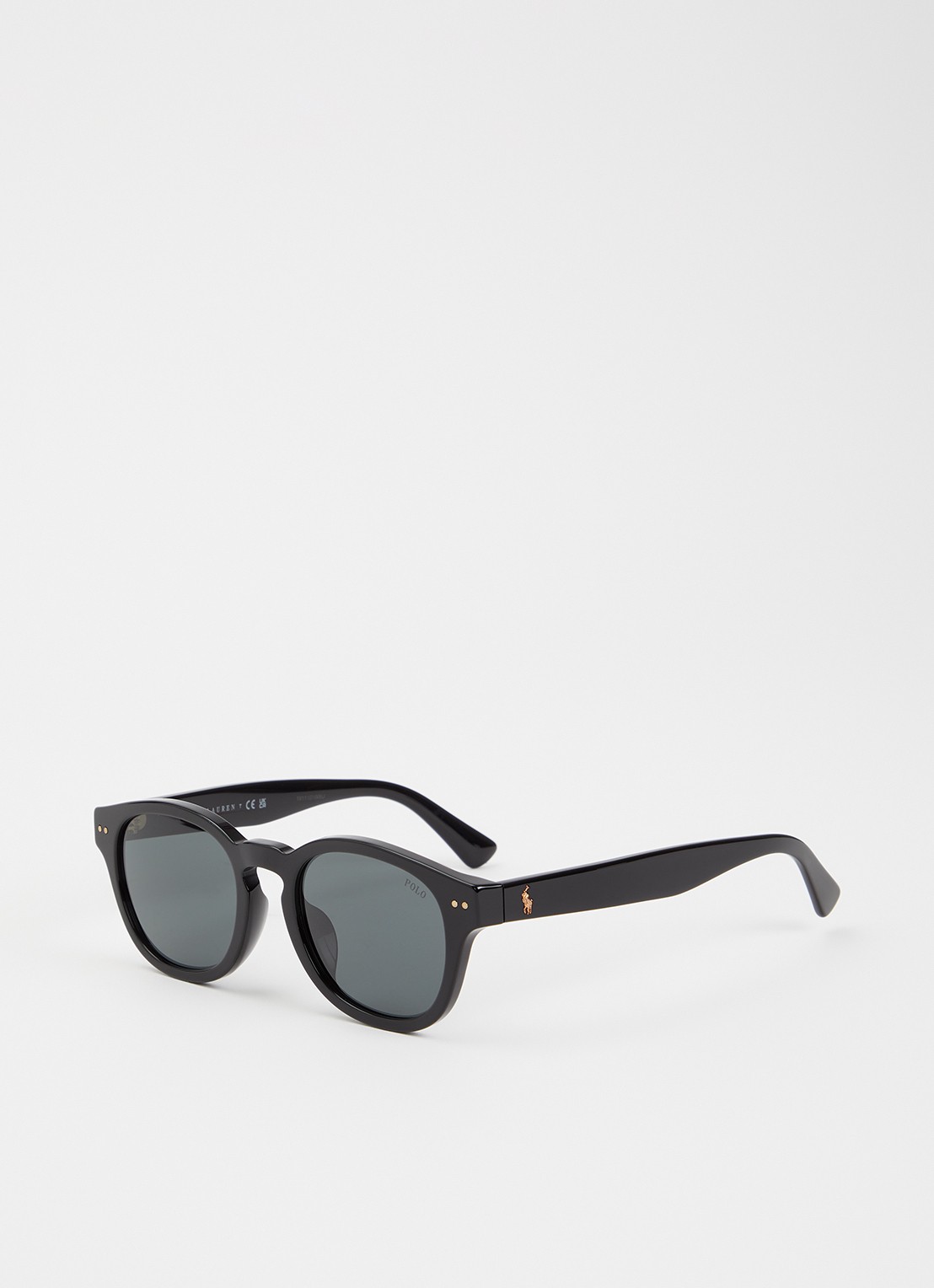 Ralph Lauren Retro zonnebril PH4253U - voorkant 4 zwart