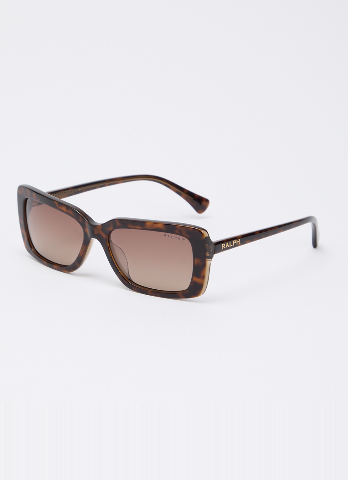 Ralph Lauren Retro zonnebril PRC03S - voorkant 4 bruin