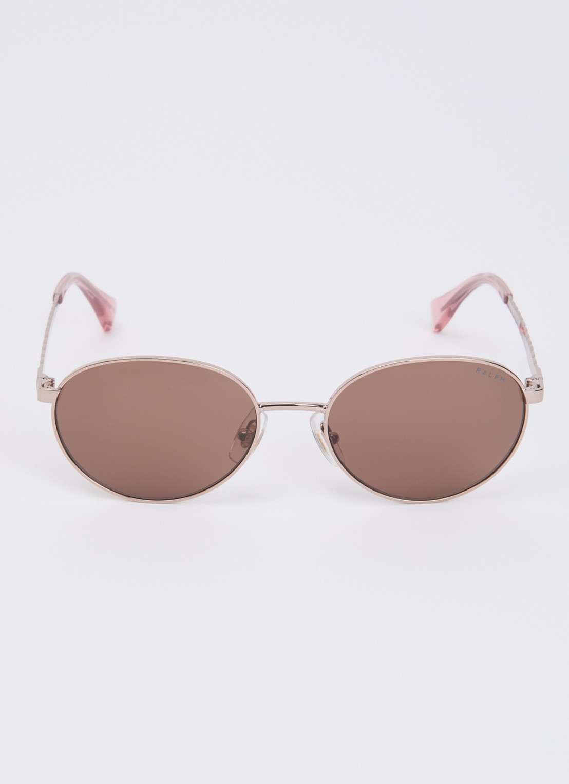 Ralph Lauren Retro zonnebril RA4148 - detail zilver