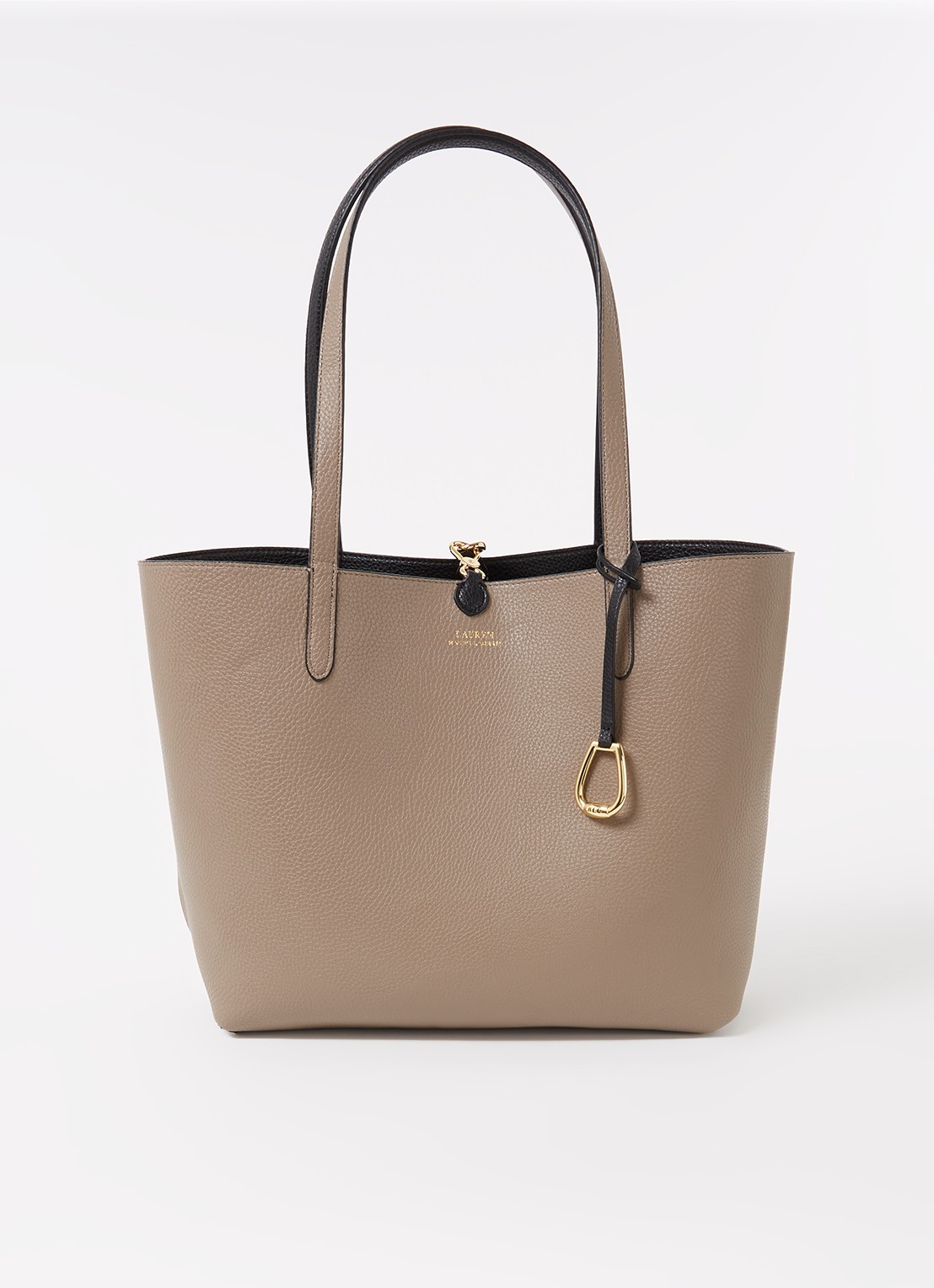 Ralph Lauren Reversible schoudertas met uitneembaar etui - detail 3 zwart