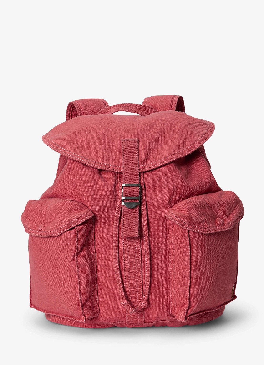 Ralph Lauren Rugzak van canvas - voorkant adirondack berry-2ygy