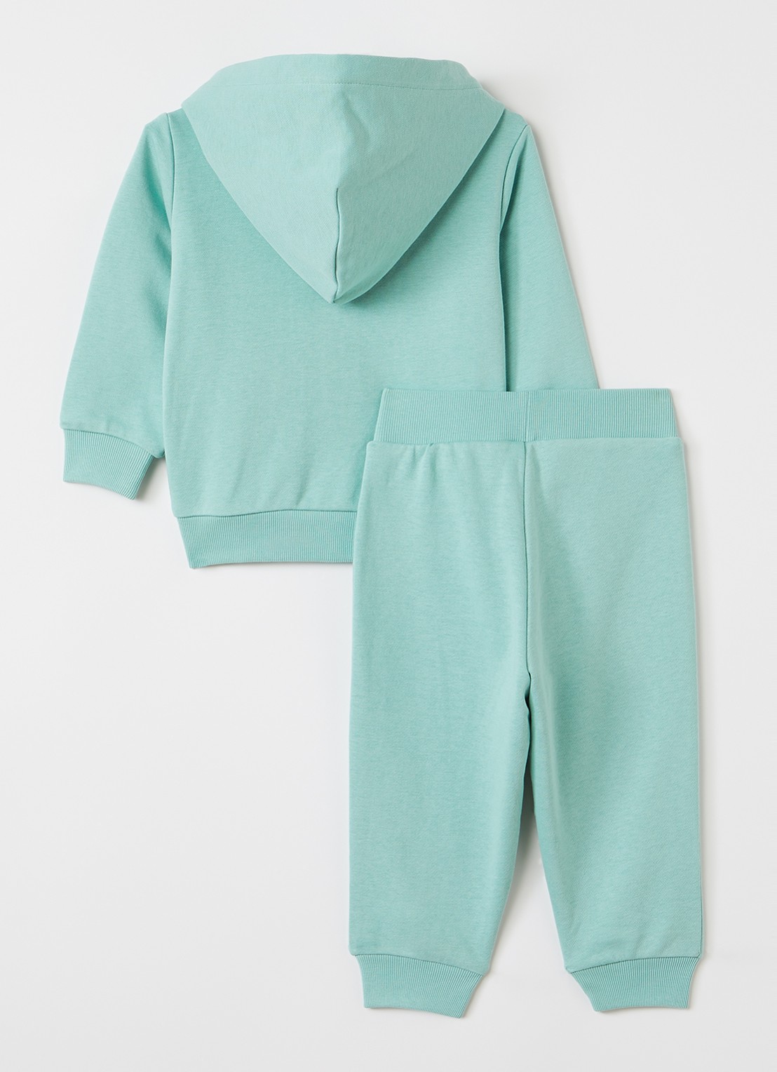Ralph Lauren Set van sweatvest met joggingbroek 2-delig - voorkant 2 lime