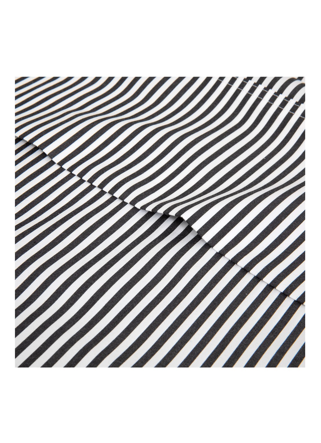 Ralph Lauren Shirting laken van  katoen 300TC - achterkant 3 zwart