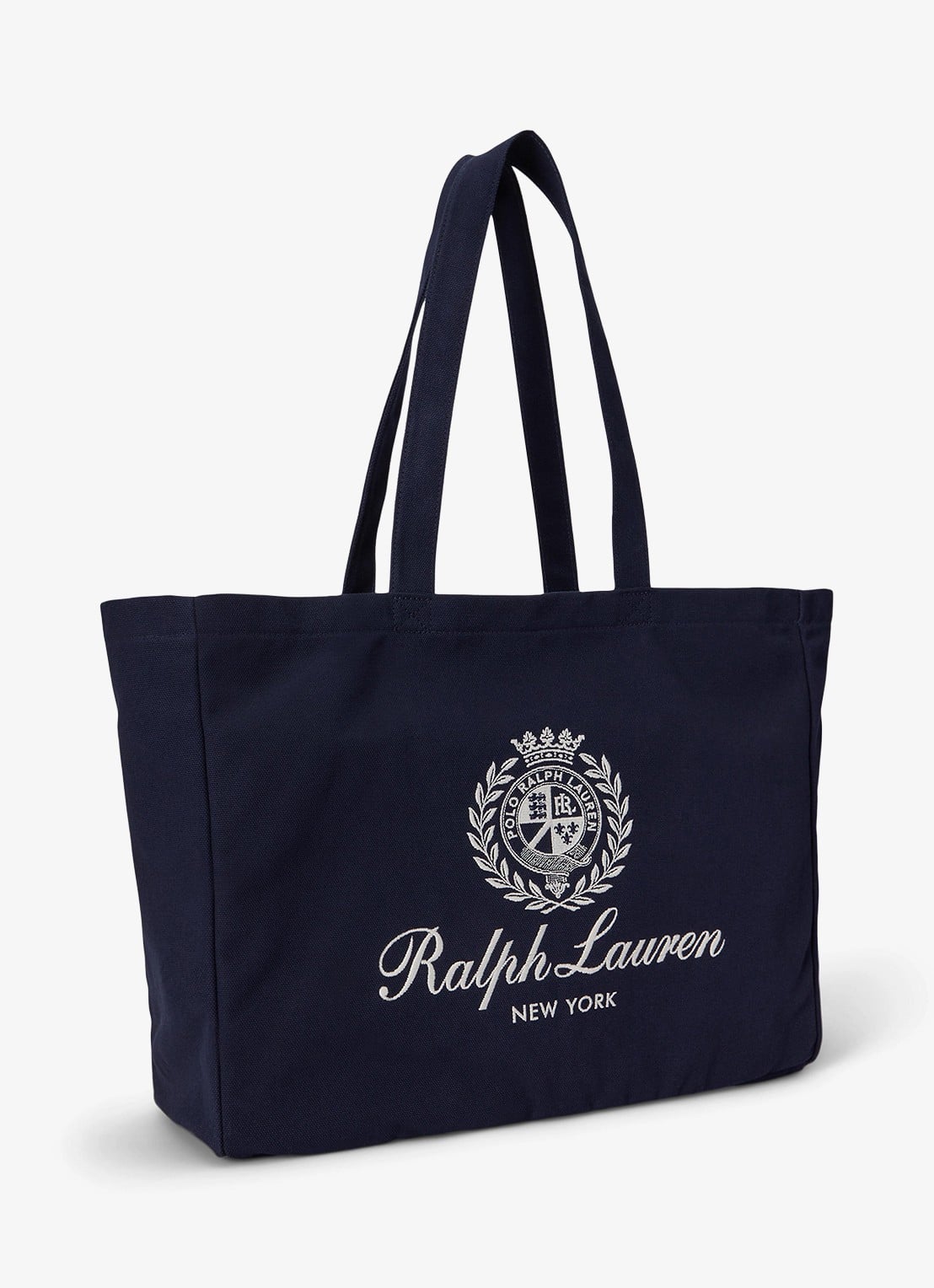 Ralph Lauren Shopper met logoprint - detail 2 donkerblauw