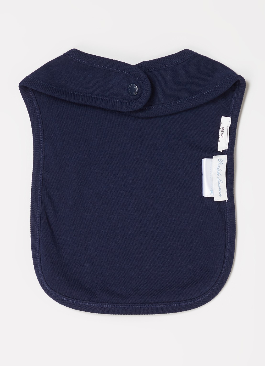 Ralph Lauren Slab met logoborduring - voorkant 2 blauw