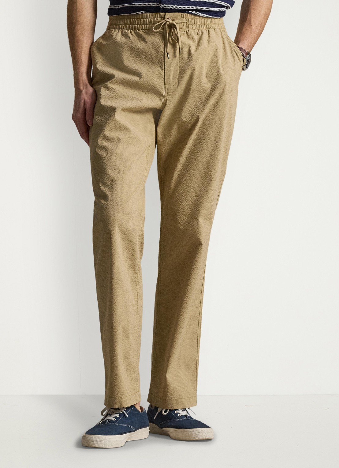 Ralph Lauren Slim fit broek met steekzakken - detail 2 coastal beige / beige