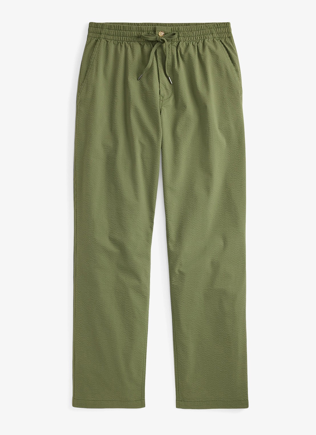 Ralph Lauren Slim fit broek met steekzakken - voorkant 6 supply olive / olijfgroen