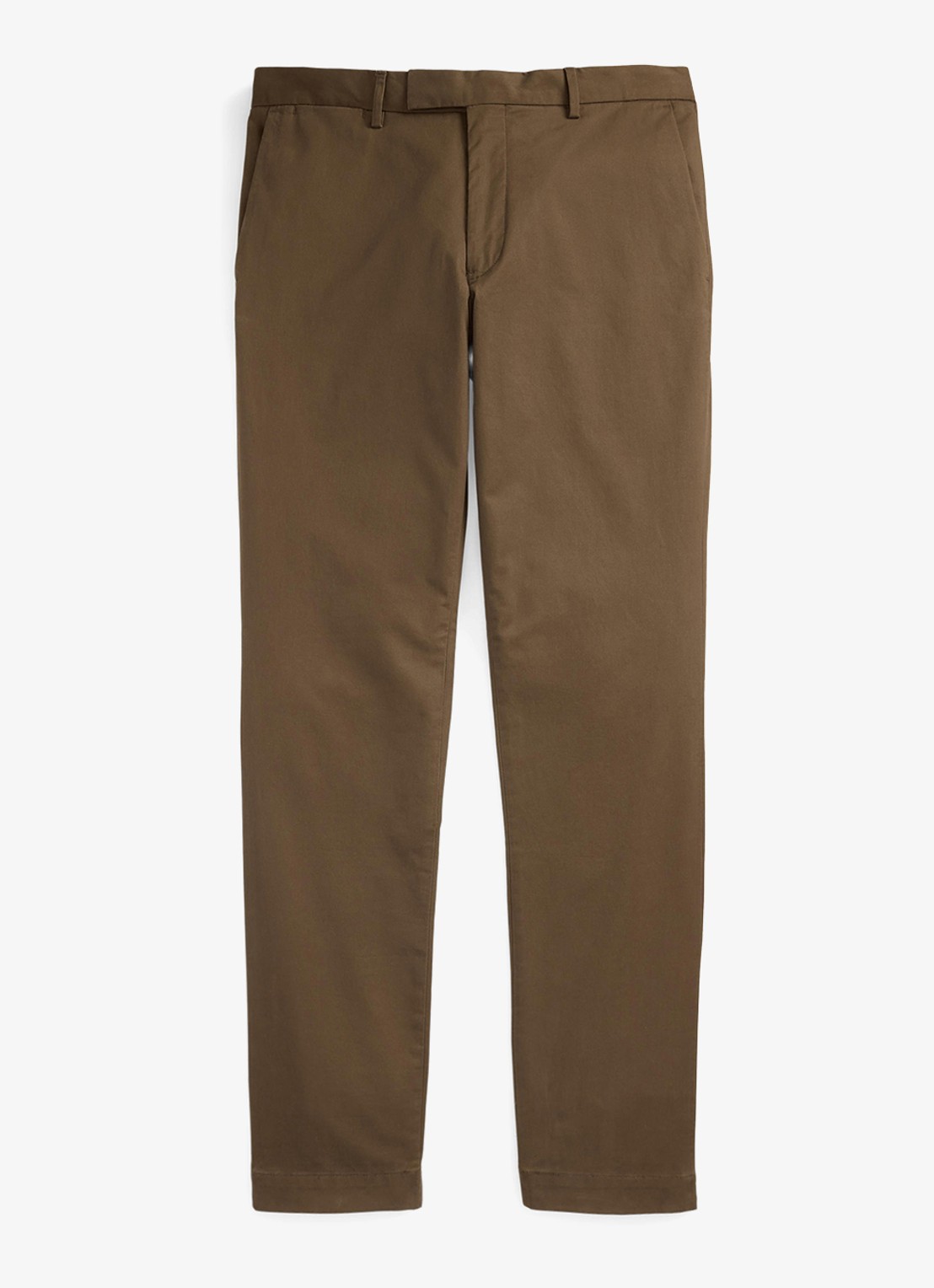 Ralph Lauren Slim fit chino met steekzakken - voorkant 2 chestnut / bruin