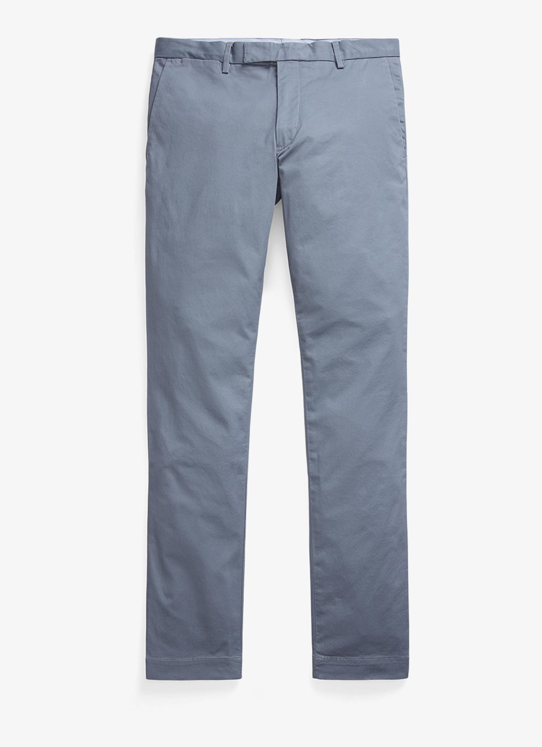 Ralph Lauren Slim fit chino met steekzakken - voorkant 4 bay blue / blauw