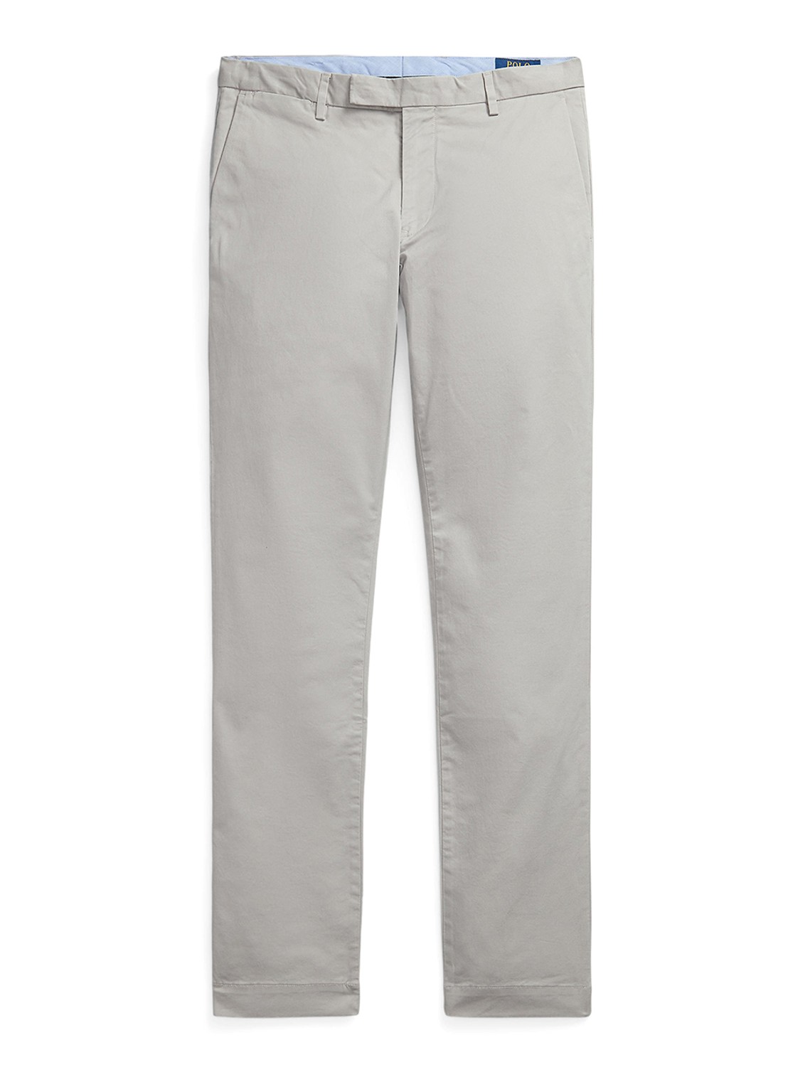 Ralph Lauren Slim fit chino met steekzakken - voorkant 3 grey fog / grijs