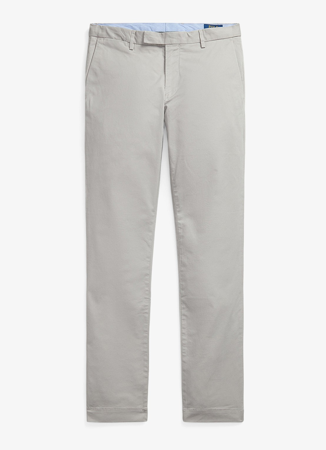 Ralph Lauren Slim fit chino met steekzakken - voorkant 5 grey fog / grijs