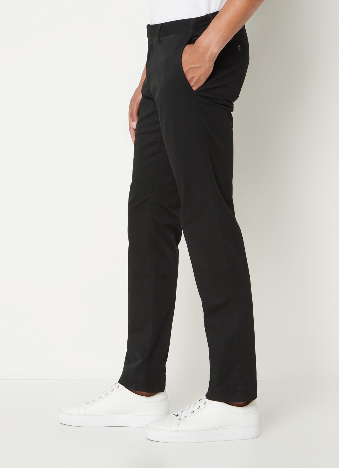 Ralph Lauren Slim fit chino met stretch - detail 2 polo black