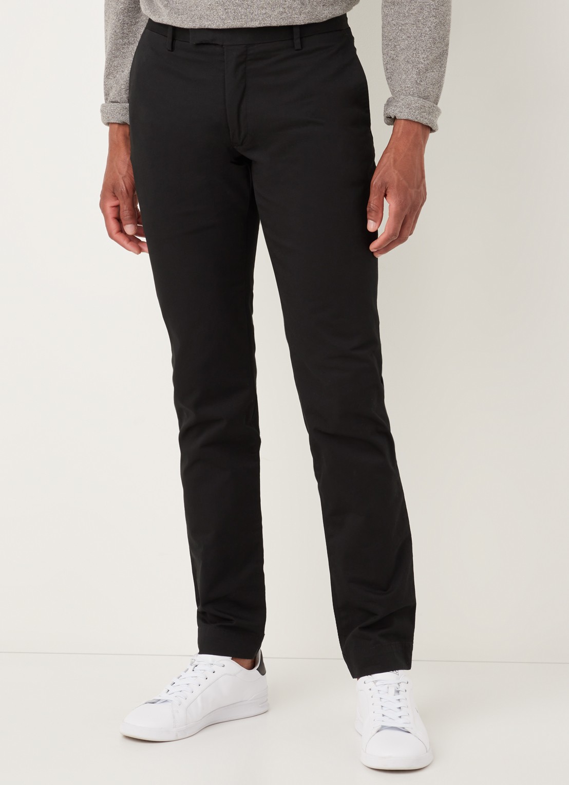 Ralph Lauren Slim fit chino met stretch - detail 3 polo black