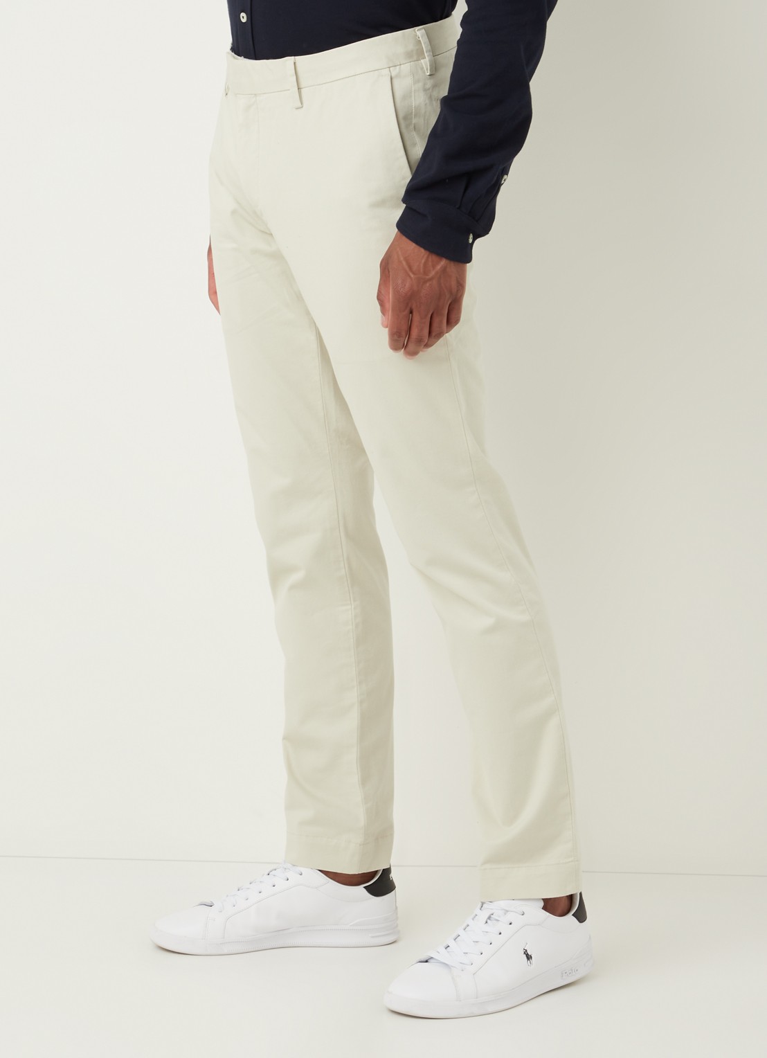 Ralph Lauren Slim fit chino met stretch - detail 3 basic sand