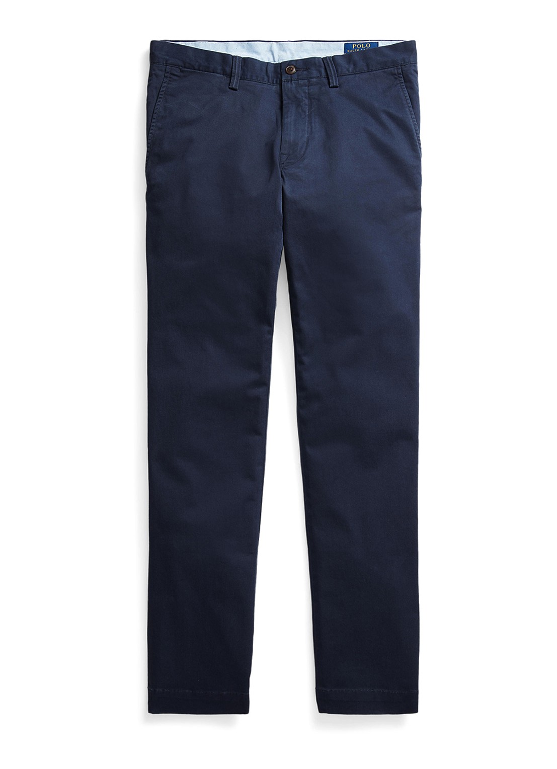 Ralph Lauren Slim fit chino met stretch - voorkant nautical ink / donkerblauw