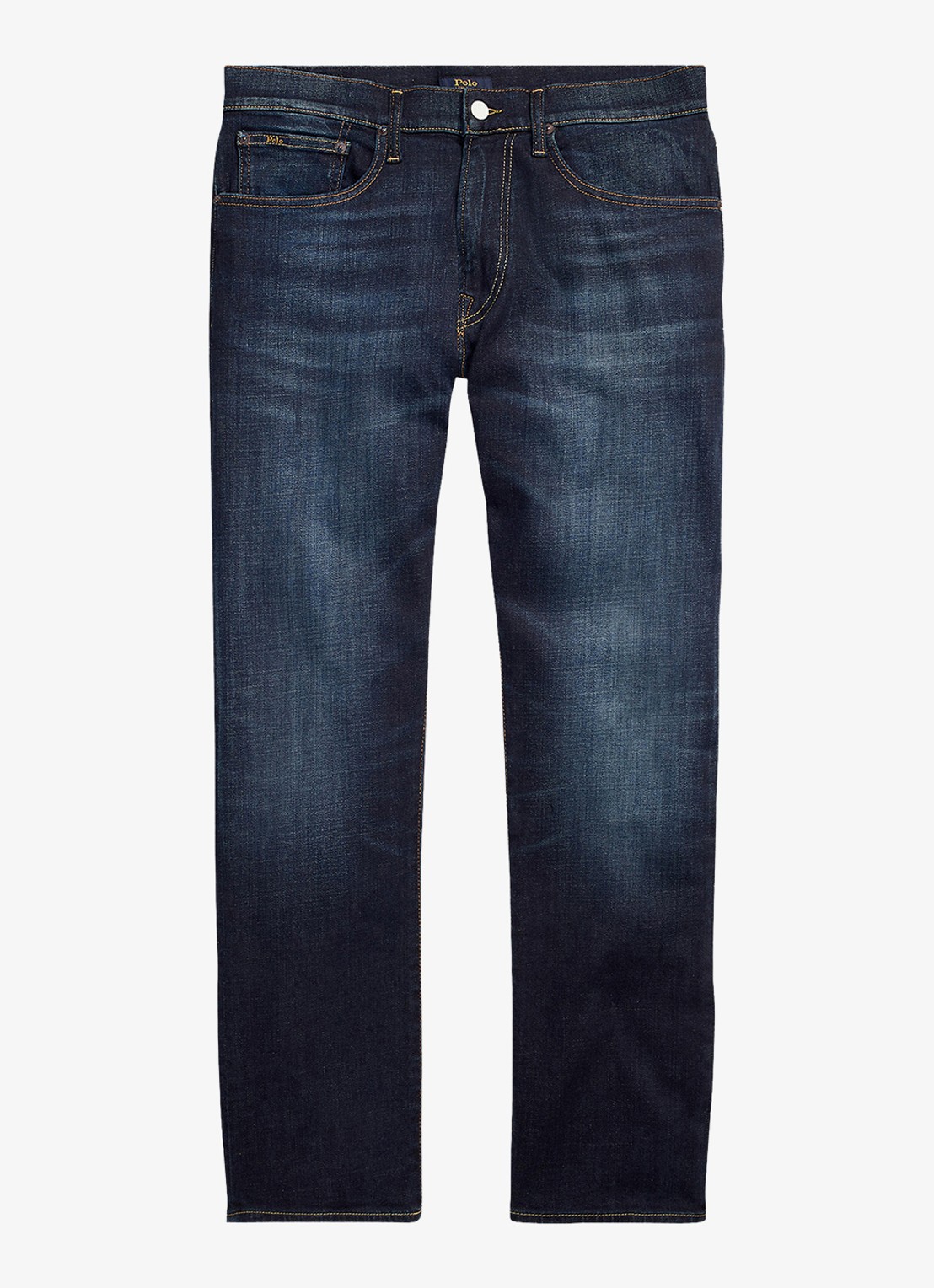 Ralph Lauren Slim fit jeans met donkere wassing  - voorkant murphy stretch / indigo