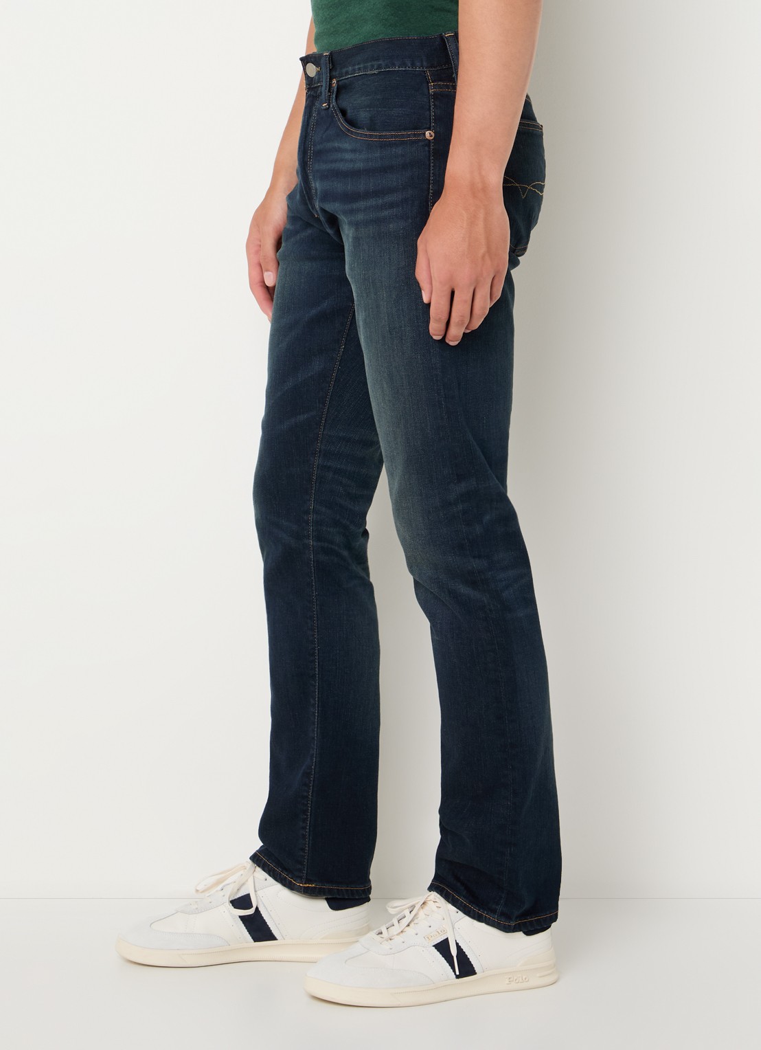 Ralph Lauren Slim fit jeans met donkere wassing  - detail 6 murphy stretch / indigo
