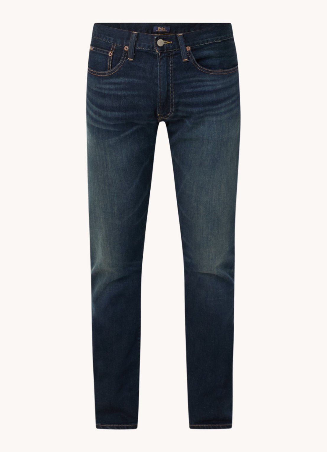 Ralph Lauren Slim fit jeans met donkere wassing  - voorkant 3 murphy stretch / indigo
