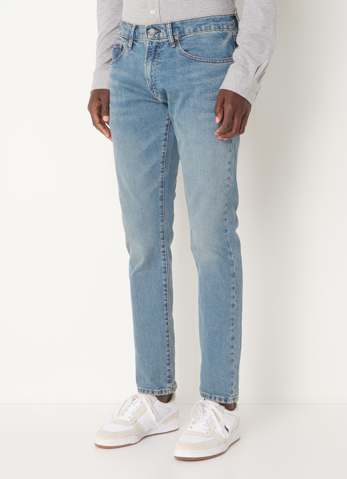 Ralph Lauren Slim fit jeans met medium wassing - detail 4 dixon stretch