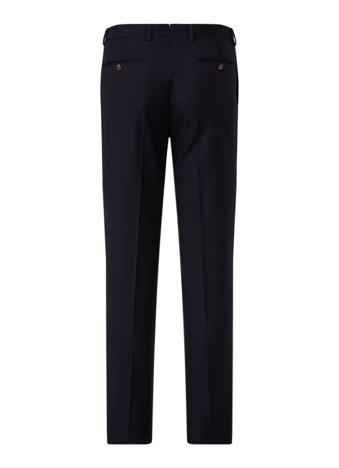 Ralph Lauren Slim fit pantalon met persplooi - achterkant 2 classic navy