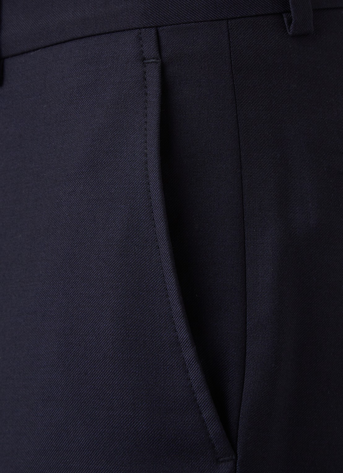 Ralph Lauren Slim fit pantalon met persplooi - detail 3 classic navy