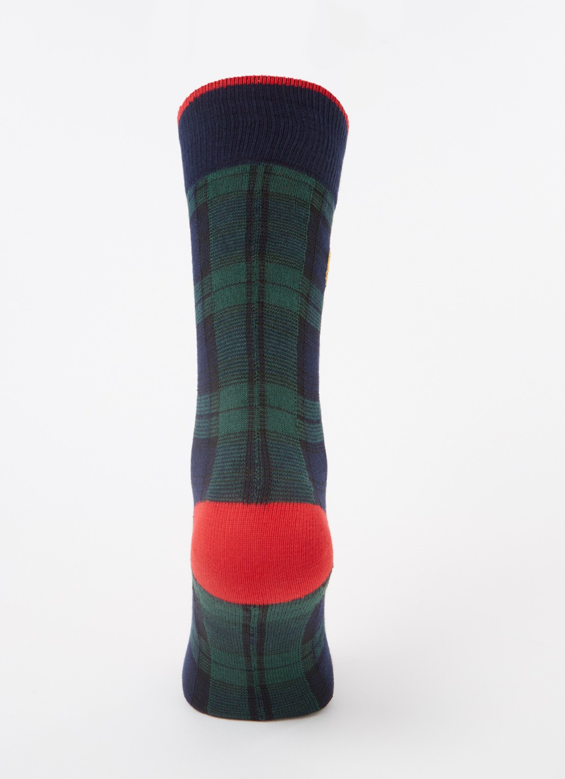 Ralph Lauren Sokken in katoenblend met print in 3-pack giftbox - voorkant 4 donkerblauw