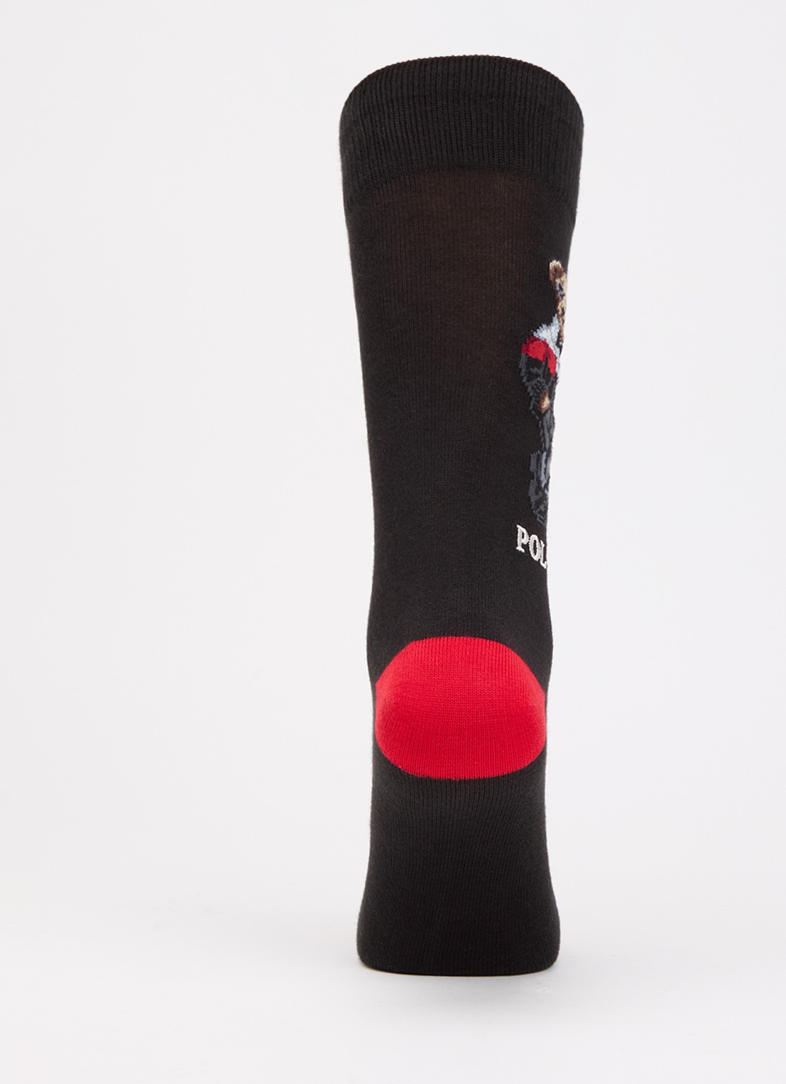 Ralph Lauren Sokken met print in 2-pack - voorkant 3 rood