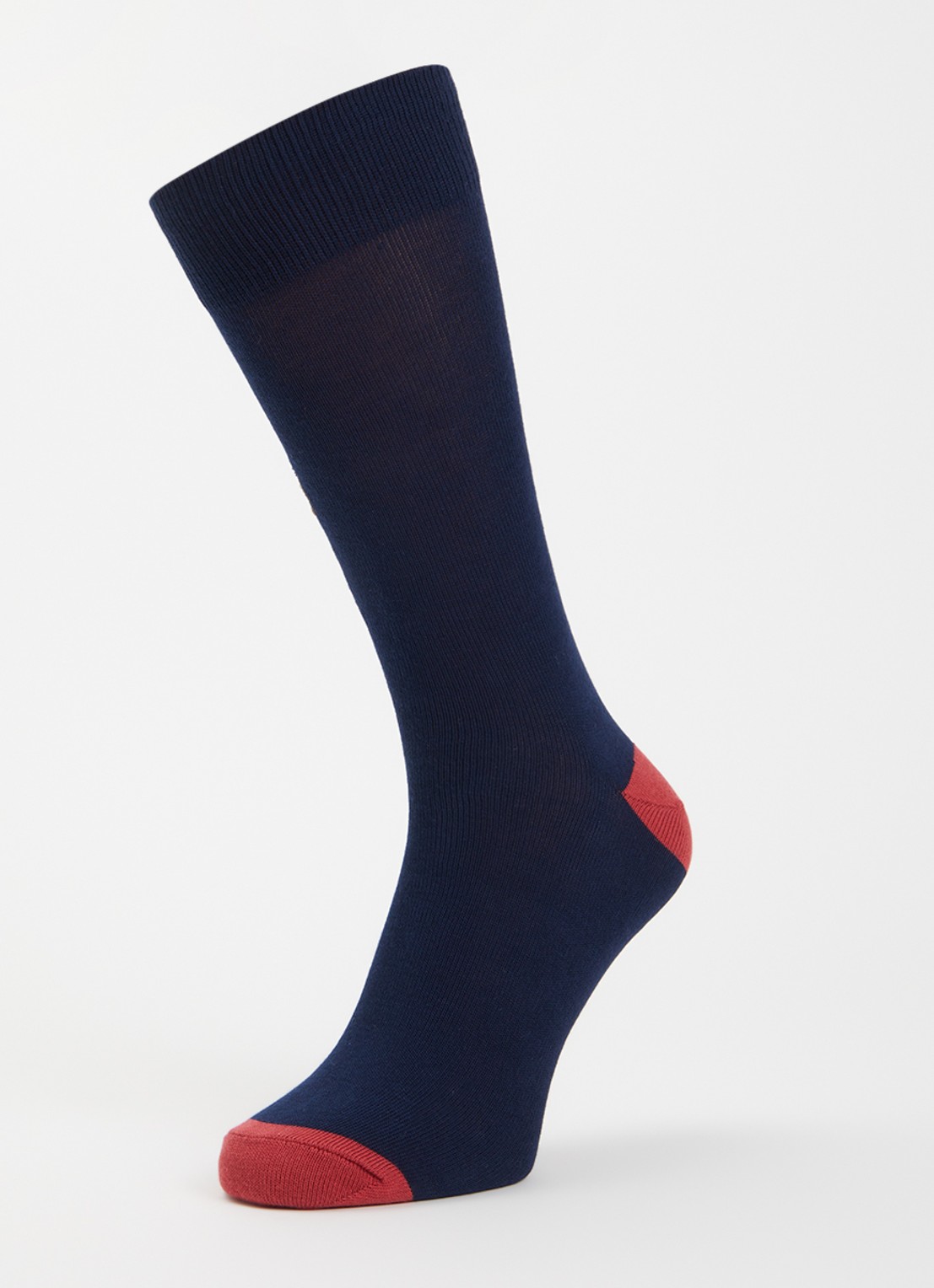 Ralph Lauren Sokken met print in 2-pack - detail donkerblauw
