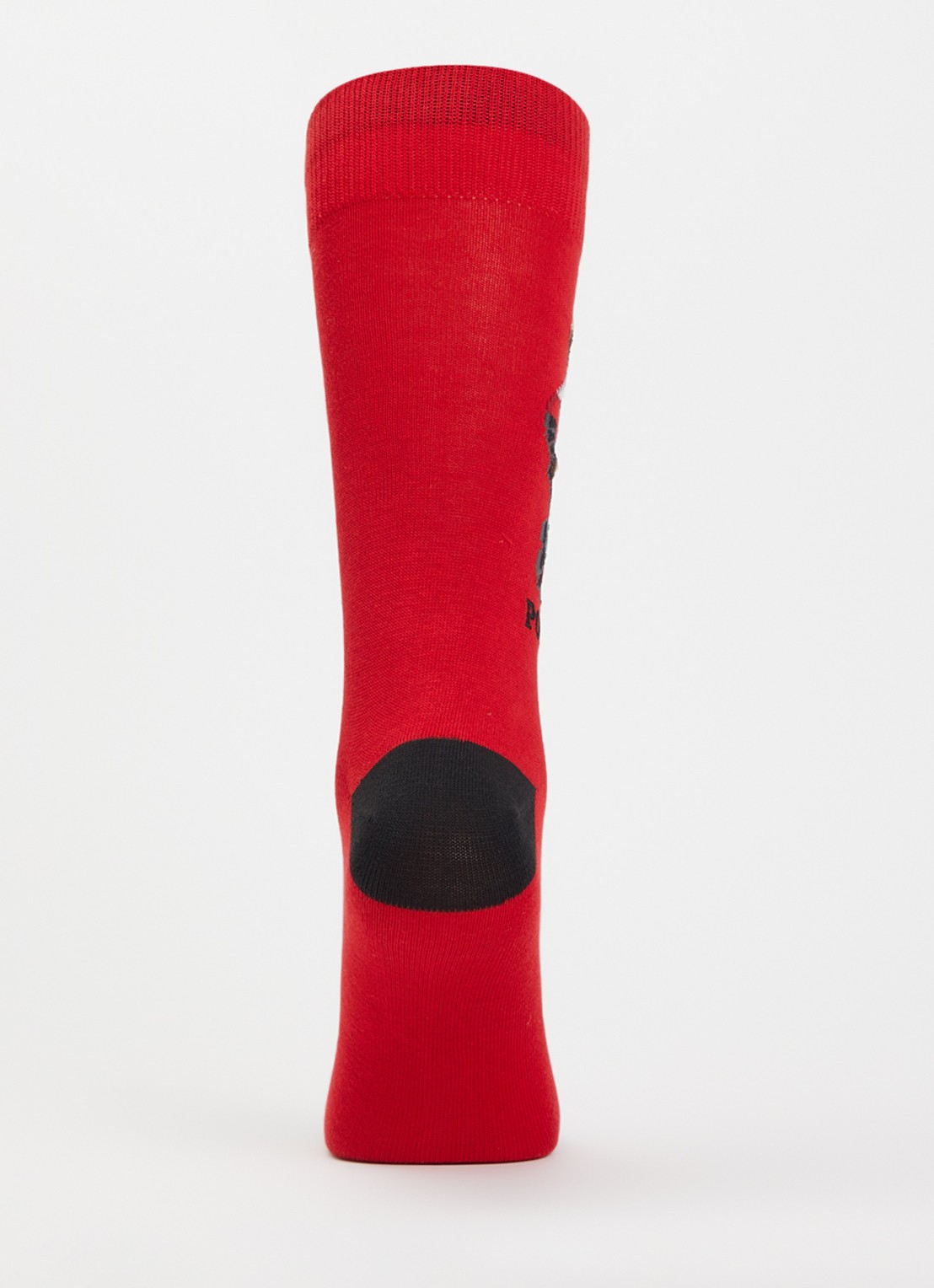 Ralph Lauren Sokken met print in 3-pack giftbox - voorkant 4 rood