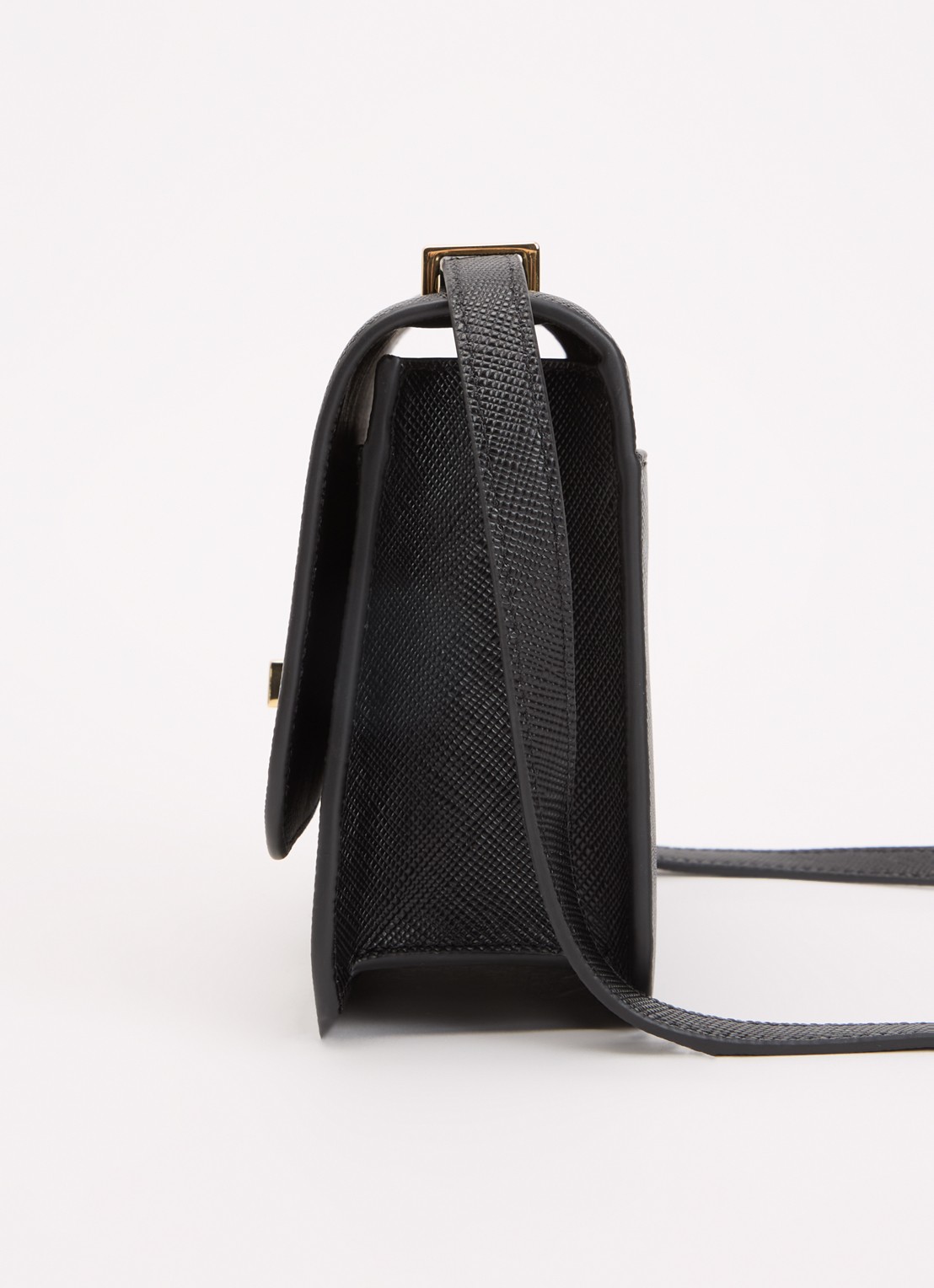 Ralph Lauren Sophee 22 crossbodytas van leer - detail 4 zwart